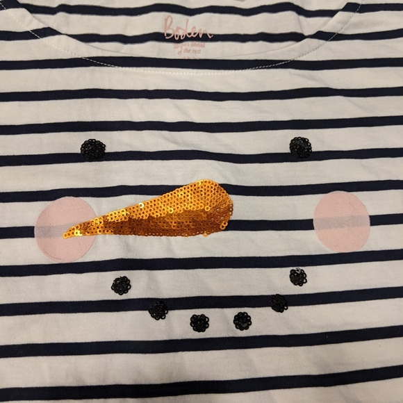 Boden snowman top - Picture 6 of 7